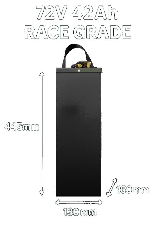 72v 42ah LBX race spec battery